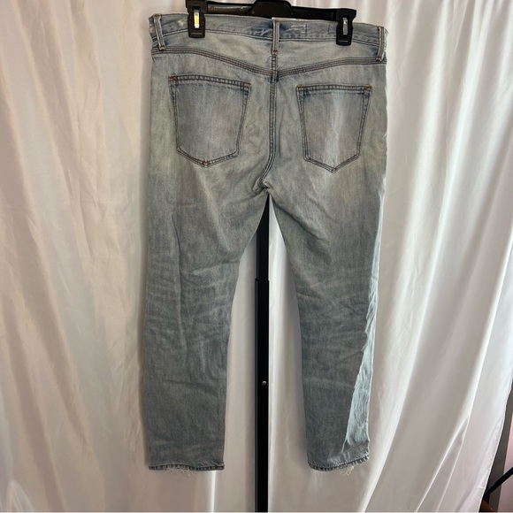 Gap Sexy Boyfriend Distressed Light Wash Jeans, size 28 AS IS - Picture 8 of 9